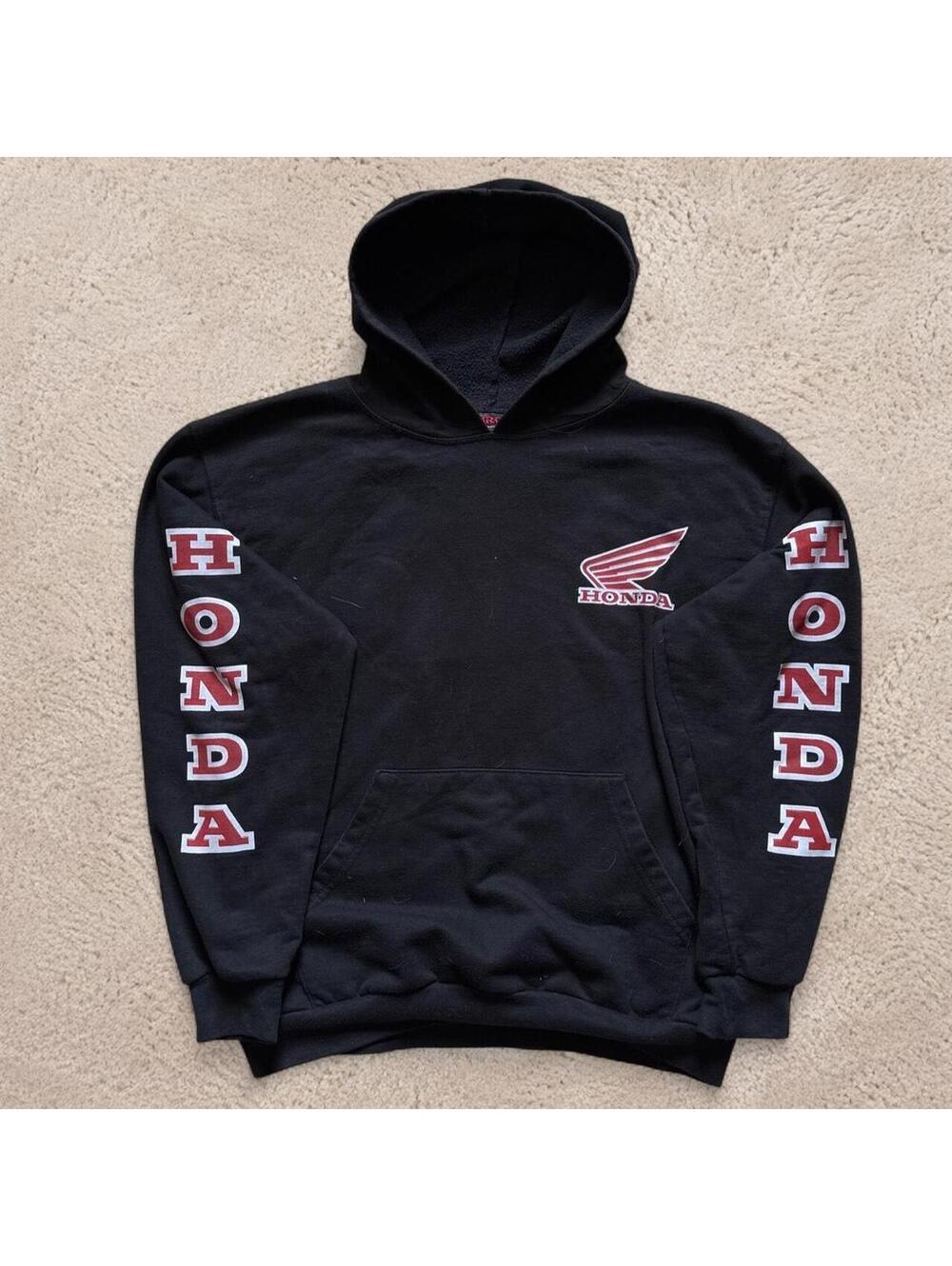 Quad hit Honda racing hoodie.